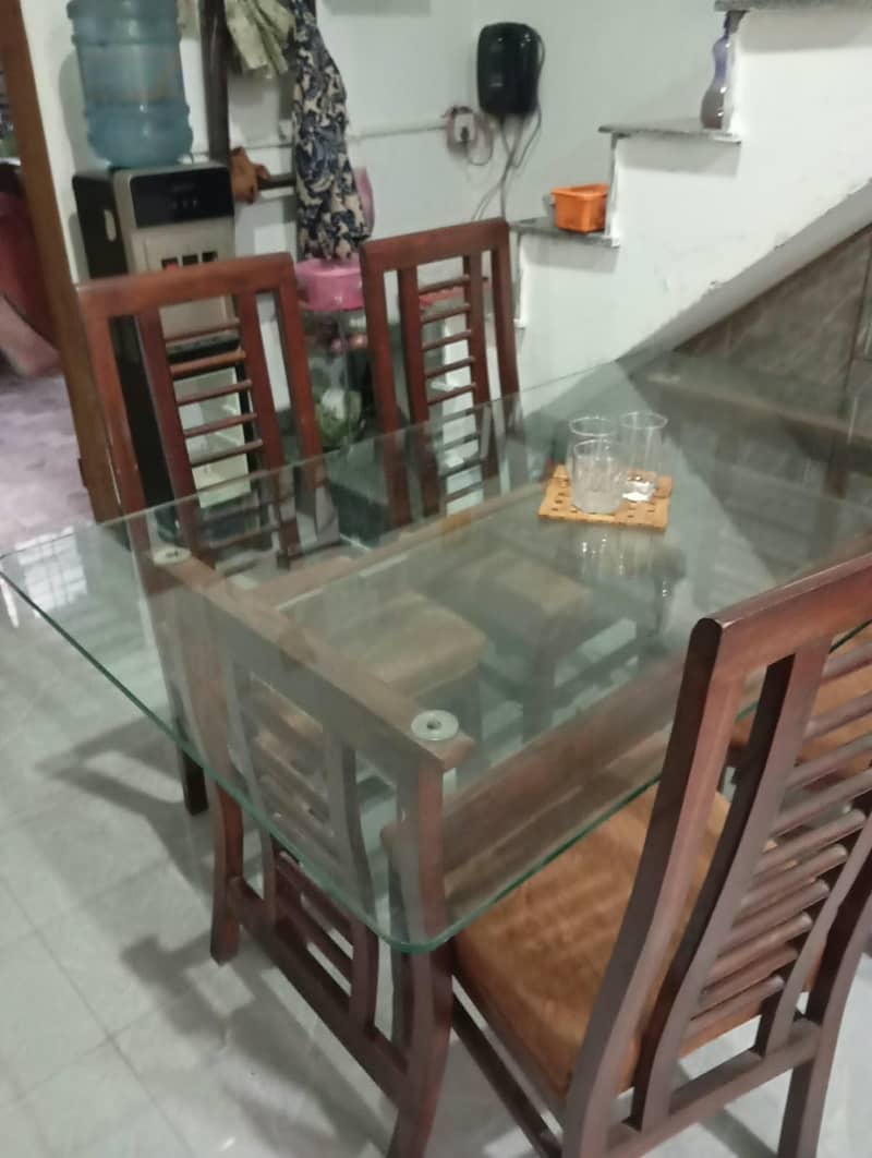 wooden dining table 3