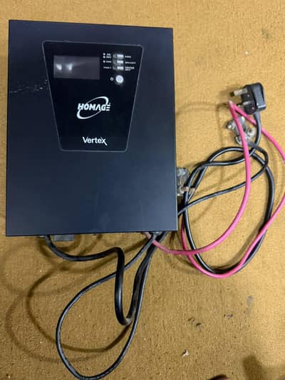 “For sale: Homage Vertex HVS-2414SCC inverter, 1800W, 24V.