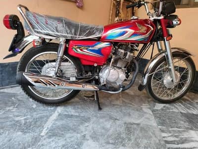 125 Honda Bike | Model 9800 KM Use | Bike Honda CG 125 Urgent Sale
