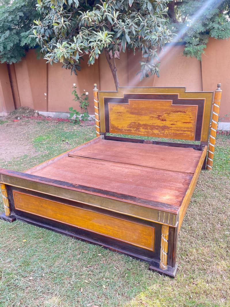 wood bed 2