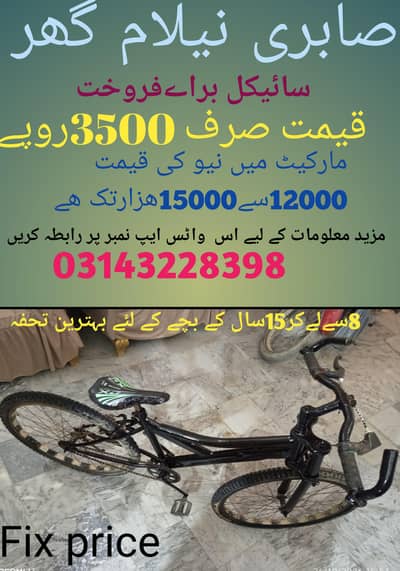 mountain bicycle for sale