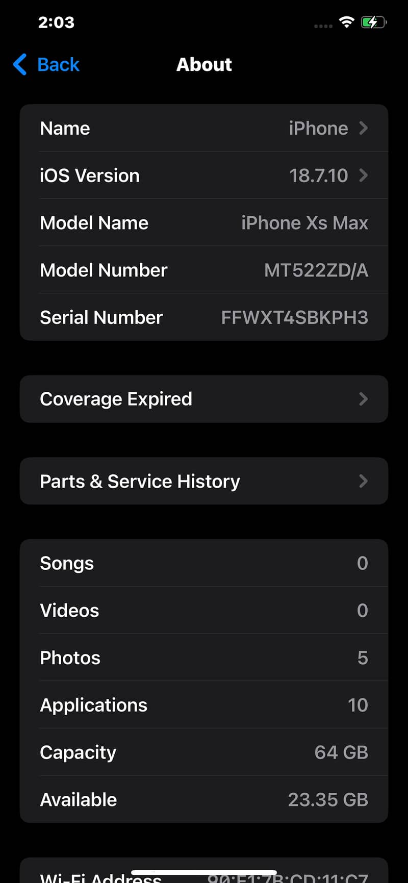 Apple iPhone XS Max 6