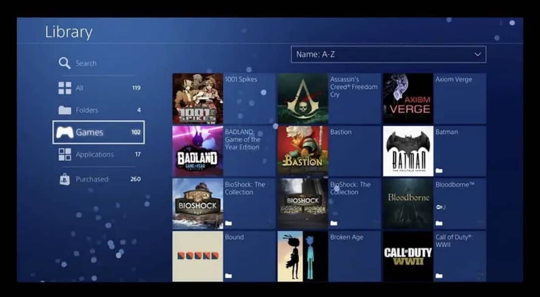 Ps4 GAMES AVAILABLE 3