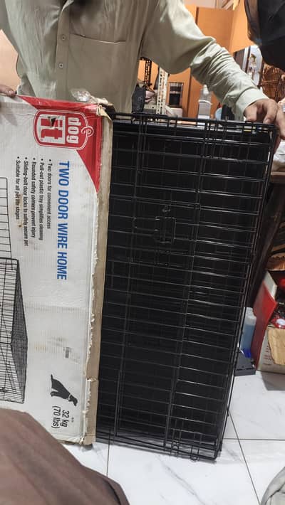Dogit Two Door Wire Home pet crate