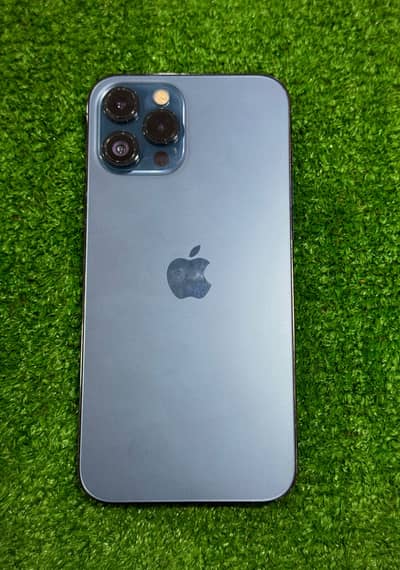 Apple iPhone 12 Pro Max non jv 128gb battery service blue colour