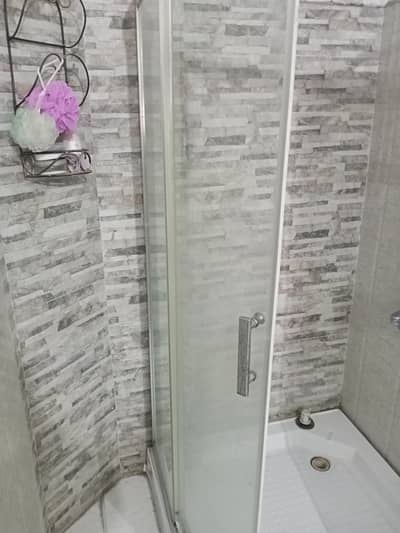 Shower area cabin door