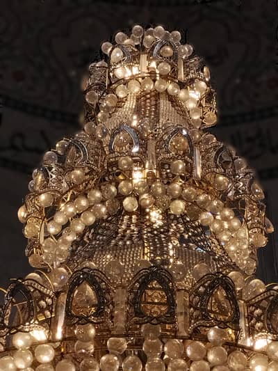 Large Crystal Ball Chandelier