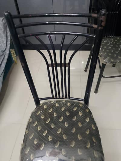 6-Seater Glass Dining Table with Chairs – Rs. 18,000