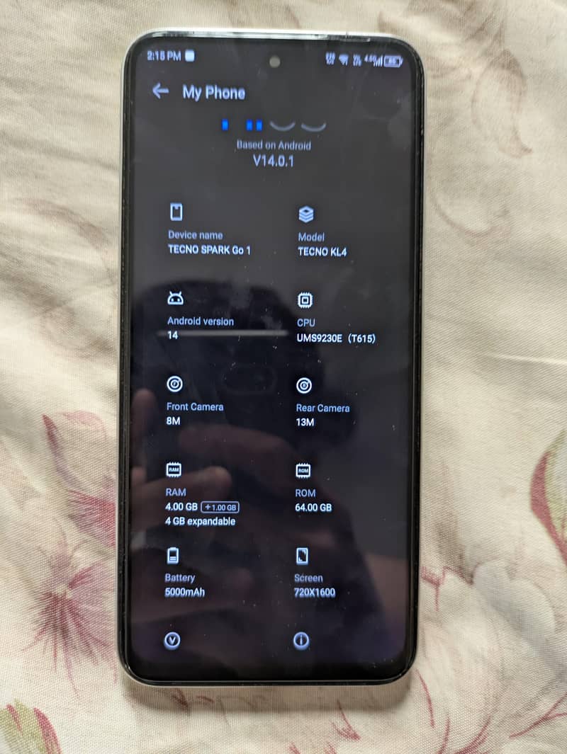 Tecno Spark Go 1 2