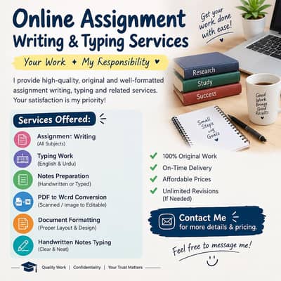 assignment work