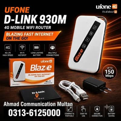 New Ufone 4G Wifi Cloud Device
