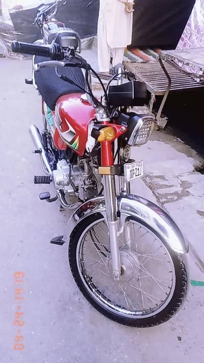 honda cd 70 2022 model Islamabad num lush condition