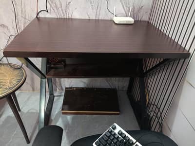 Study/laptop table and chair for sale