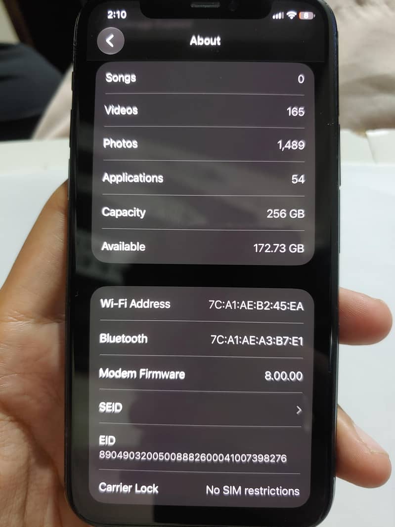 Apple iPhone 11 Pro 8