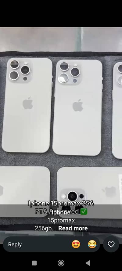 iPhone 15 pro max 256