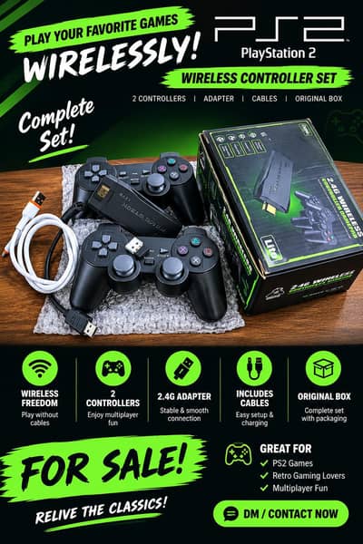 2.4G Wireless Controller Gamepad