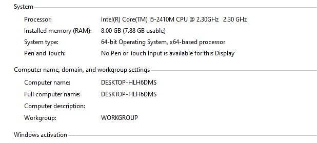 Dell Latitude Core i5 2nd Generation 2 hour plus battery time