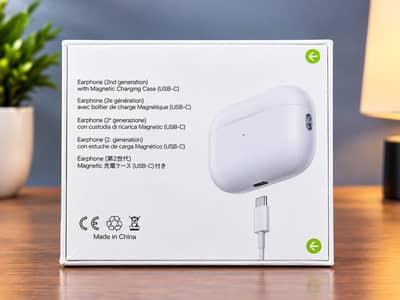 Pro 2 ANC Bluetooth Airbuds with Magnetic changing Case(USB-C)
