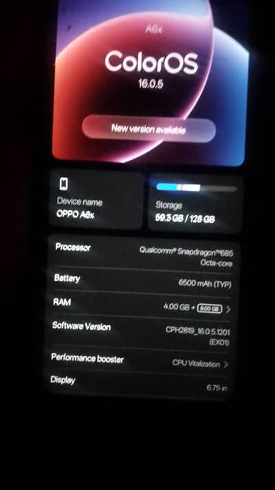 OPPO A6x