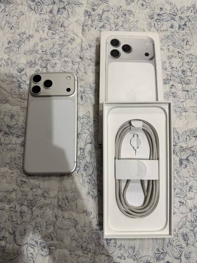 iphone 17 pro max silver 256
