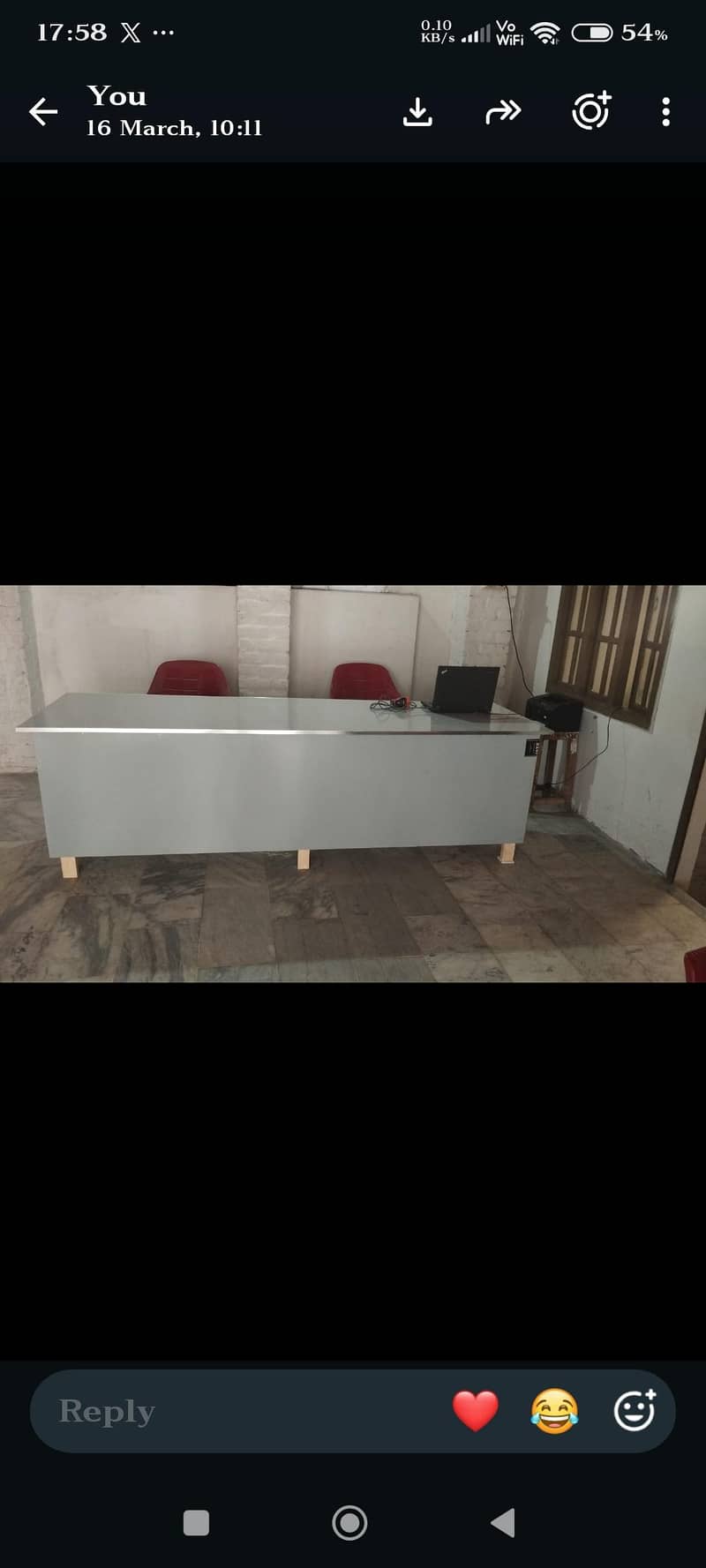 office Table and accessories 1