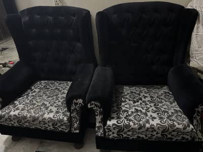 2 big sofa chairs