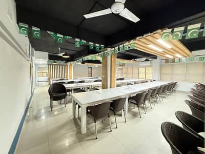 G-10 Ready to Move 5,000 Sqft Fully Furnished Office Space Parking ,Tiles, AC, Ceiling Etc For Rent