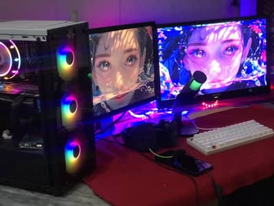 Gaming PC RX 5600 XT 6GB | Core i5 6th Gen | 16GB RAM | Dual Monitor