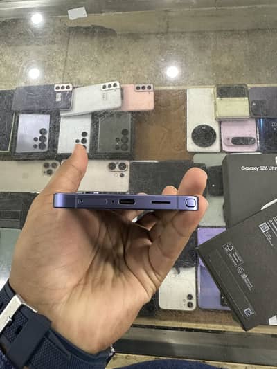 S26 ultra complete box e sim Tex py