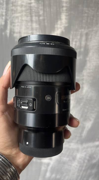 sigma 35mm 1.4 DG lens