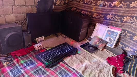 Full Pc Setup Latest Generation With Samsung Lcd & Other Things