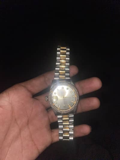 Original Rolex Datejust Two-Tone Diamond Bezel - Automatic