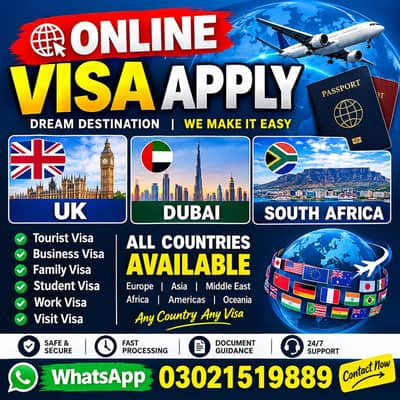visa apply 03021519889 whatapp