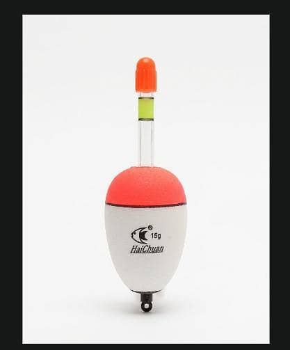 HaiChuan 15g High Visibility Fishing Float / Bobber - Durable EVA Foam Fishing Floats with Night Glow Slot Holder for Outdoor Fishing Gear R6149