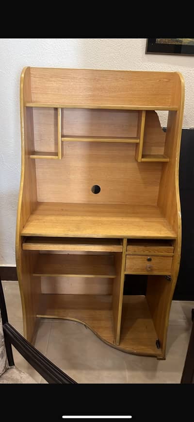 Computer trolley and study table