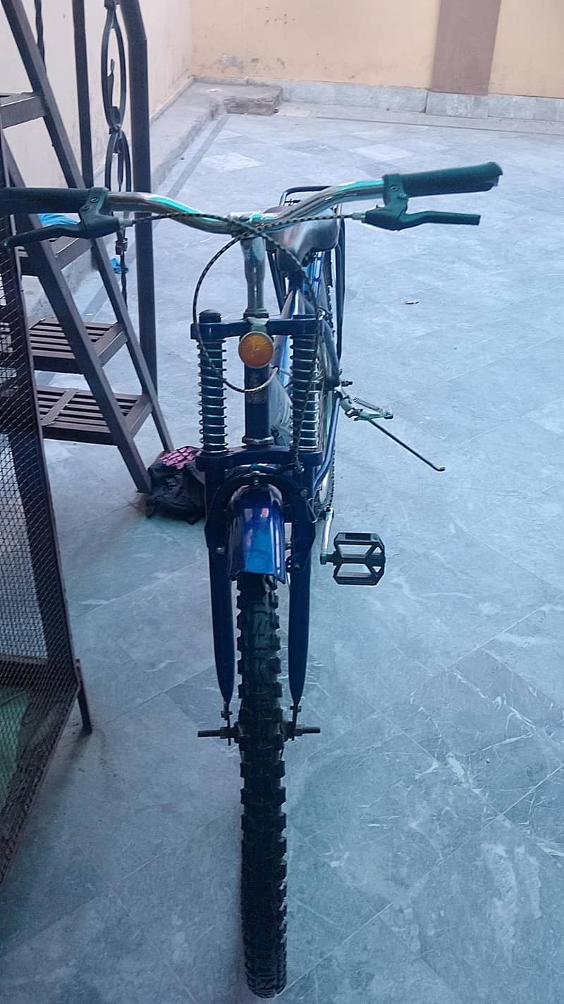 blue bicycle near to new condition - Road Bikes - 1120932112