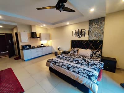 Semi Furnished One Bedroom Attached Bath Reasonable Rent
