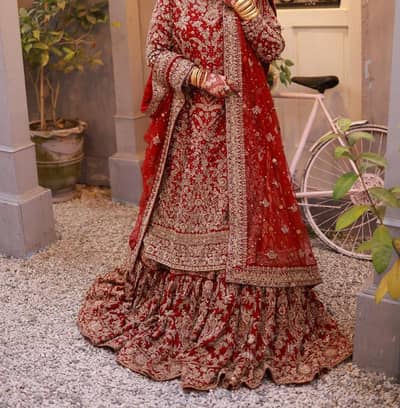 Bridal | Farshi Lehnga | Barat