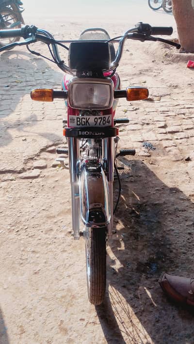 Honda CD 70 (2026 Model) - Red Color - 1st Owner - Brand New Condition