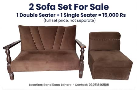 2 sofa set for sale