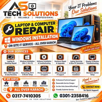 Laptop repair & computer Repair | Windows Installation service