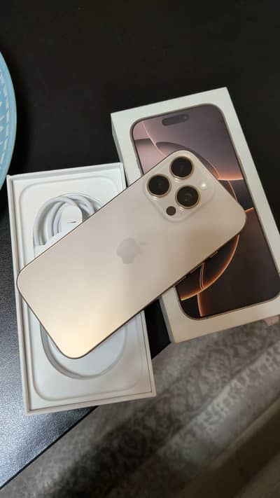 iPhone 16 Pro 512GB – Desert Titanium | Brand New Condition