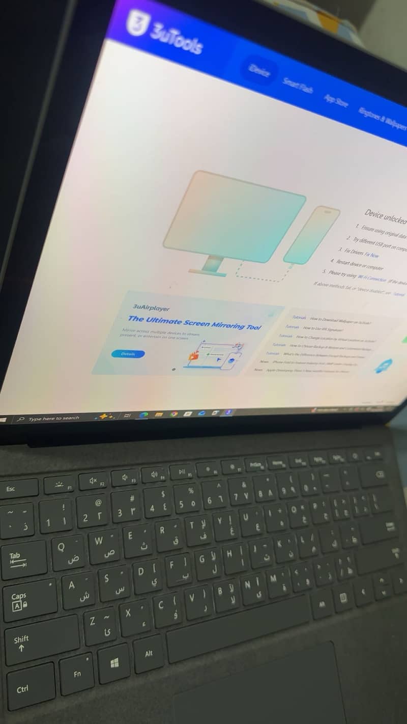 Microsoft surface 3 . . 10/10 condition 6