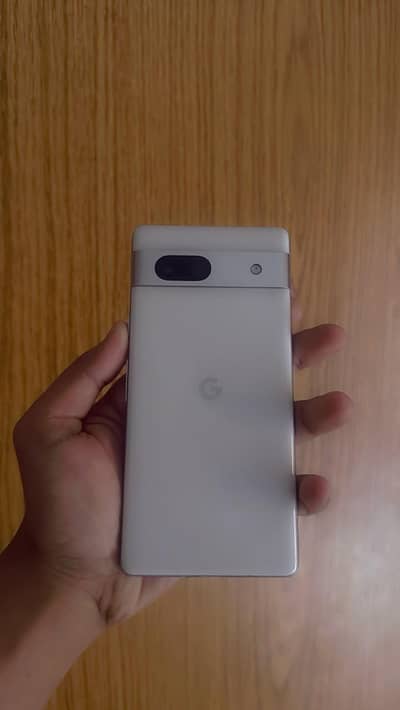 Google Pixel 7a 128GB White Colour 10/9.5 Condition PTA APPROVED