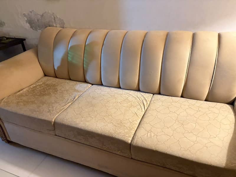 5 Seater Leather Sofa Set 2