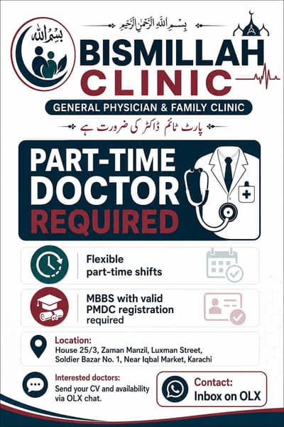 doctor need for clinic