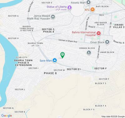 Bahria Town, Phase 8, 7 Kanal Commercial Plot, Ground Plus Eight Story