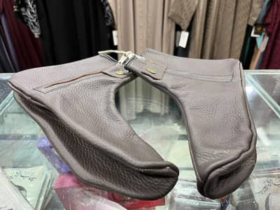Men Genuine Leather Socks