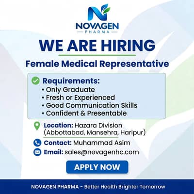 Female Medical Representative