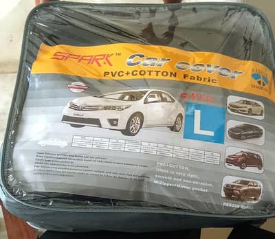 Care Cover for cars with  dickey, PVC +Cotton Fabric Large size
